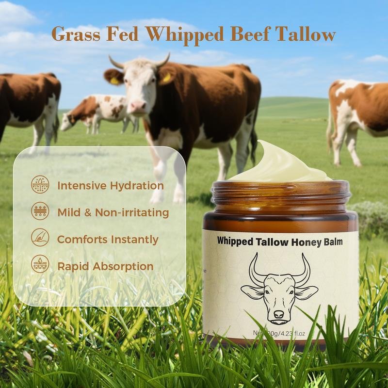 Whipped Tallow & Honey Balm