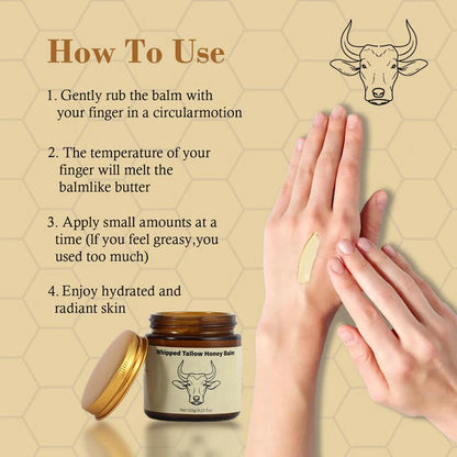 Whipped Tallow & Honey Balm