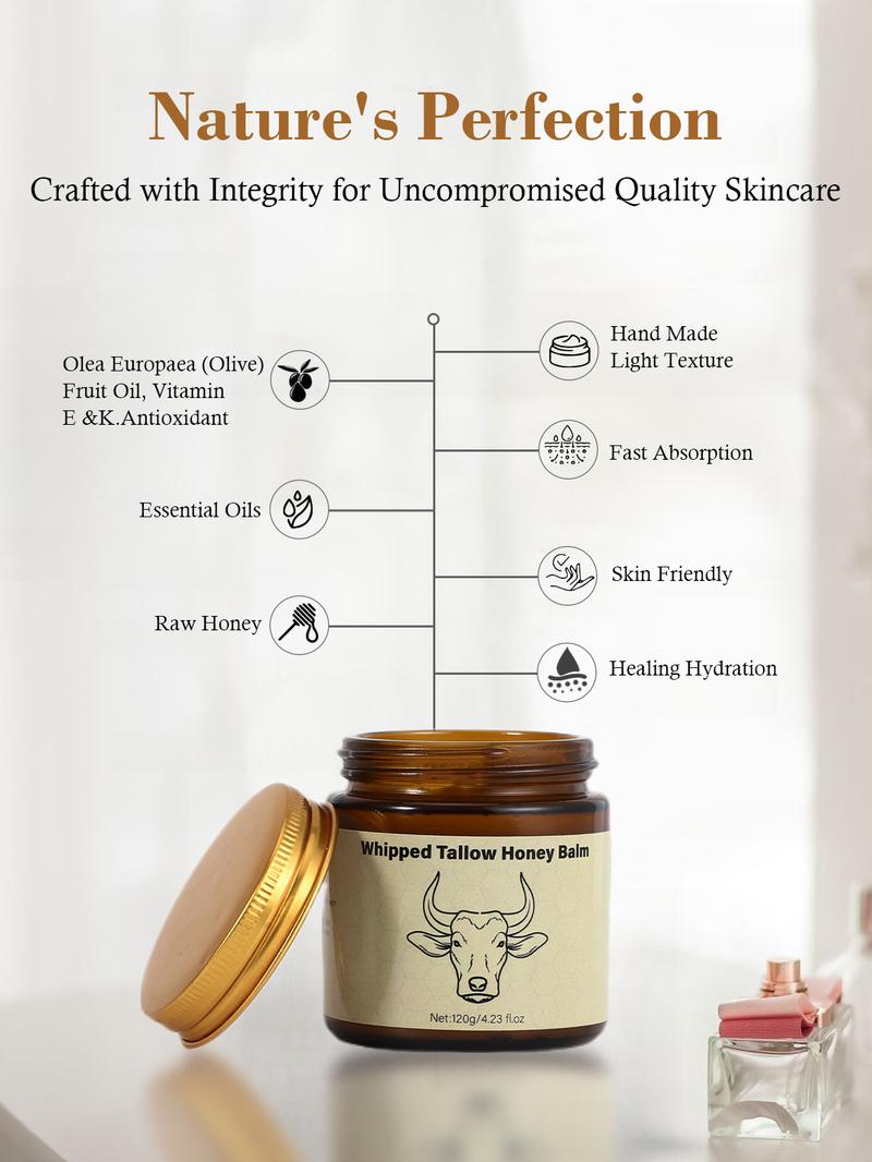 Whipped Tallow & Honey Balm